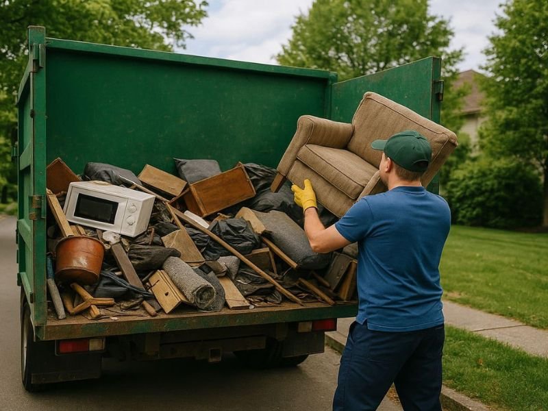 outdoor and yard waste juans junk removal services asheville north carolina